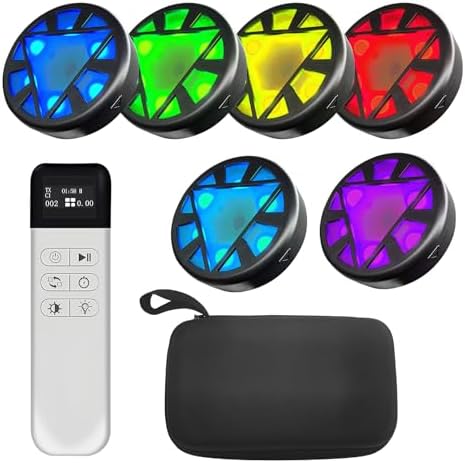 JOJOCY Reaction Training Light Magnetic, 5 Lights Color 6 Modes 3...