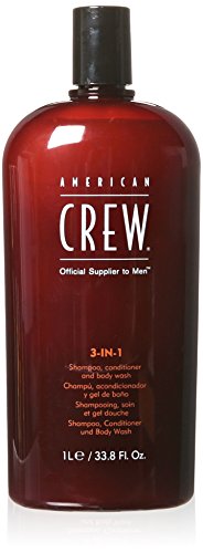 AMERICAN CREW 3 In 1 Shampoo & Conditioner & Body Wash