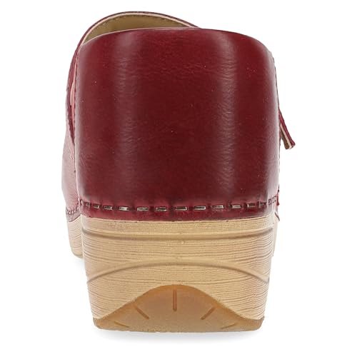 Image of Dansko XP 2.0 Mary Jane Clogs for Women - Slip-Resistant Leather Shoes with Arch Support, Removable Footbed, and Adjustable Strap - Ideal for Teachers & Service Professionals
