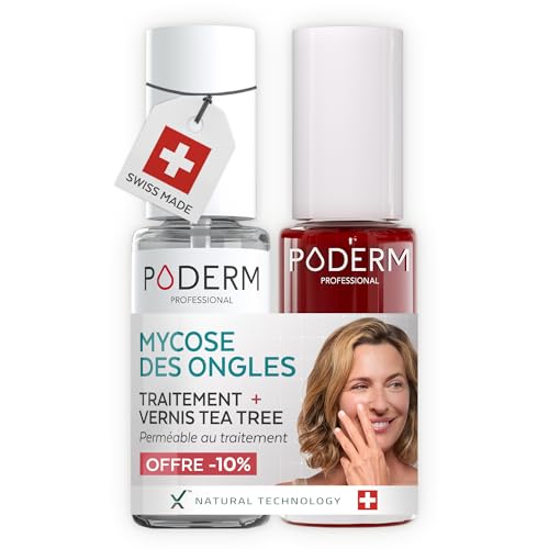 Sérum mycose des ongles PODERM et vernis premium : l'excellence du soin Swiss Made