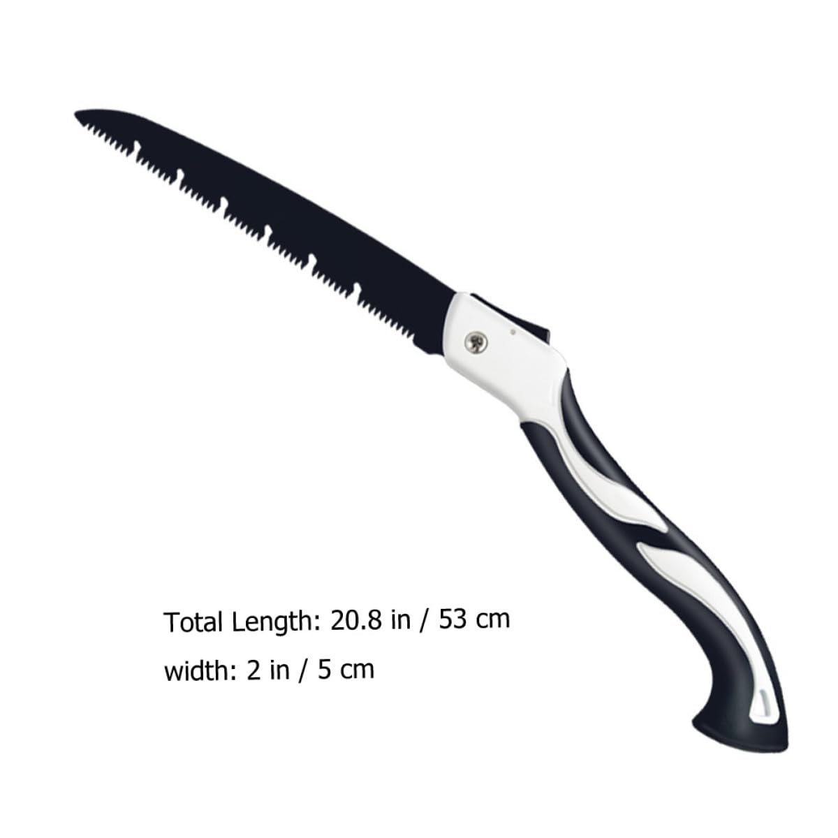 SHINEOFI Serrucho Plegable de Mano Grande 260 Mm Sk5 Acero para Poda Jardín y Camping, Herramienta de Bolsillo Resistente para Corte y Recorte de Madera y Bambú