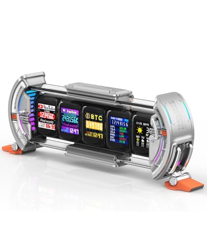 Amazon.co.jp: Divoom Times Gate 5Wayデジクロック スチームパンク風