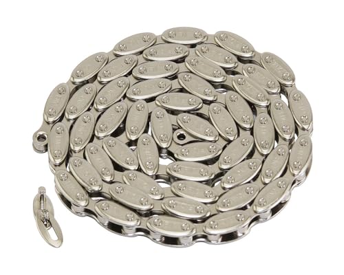 Lowrider Bike Olive Chain 1/2x1/8x100 1/Speed Chrome.