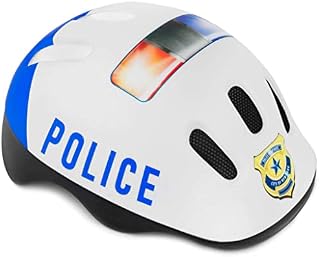 KIDS Childrens Boys Cycle Safety Helmet Bike Bicycle Skating POLICE