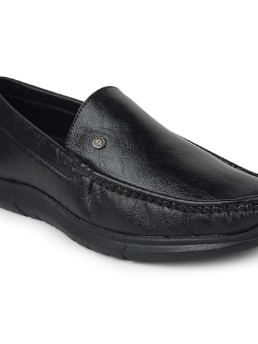 Image of Liberty Healers VSL-3 Non Lacing Formal Loafers for Men with EVA Sole | Comfortable Outsole and Lightweight | Cushioned Footbed | Suitable for Office