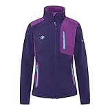 La chaqueta es de membrana resistente al viento, impermeable, térmica y transpirable