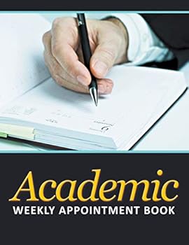 Paperback Academic Weekly Appointment Book