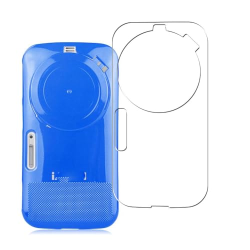 Vaxson 2 Unidades Protector de pantalla Posterior, compatible con Samsung Galaxy K Zoom C1158 c1116 [No Vidrio Templado] TPU Película Protectora Espalda Skin Cover