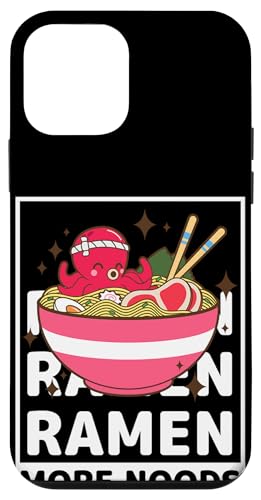 Kawaii Octopus Bowl Of Ramen Noodles More Noods �X�}�z�P�[�X iPhone 12 mini �p