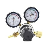 CO₂-Druckminderer, Hochdruckregler mit Manometer für Schweißen & Schneiden