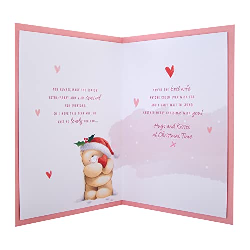 Hallmark Biglietto di Natale per moglie, con