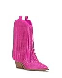 Jessica Simpson Women's PAREDISA Mid Calf Boot, Valley Pink, 9