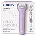 Philips Epilator Series 9000 - Cordless Wet and Dry Electric Epilator, Hair Removal for Legs, Body and Bikini, with ProGuide, 9 Accessories Including Pedicure Head, 60 min. Runtime, Model BRE728/00