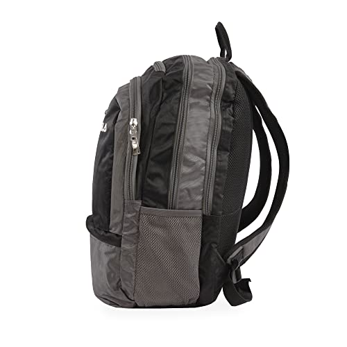 Fila Duel Tablet and Laptop Backpack, Black/Grey, One Size3