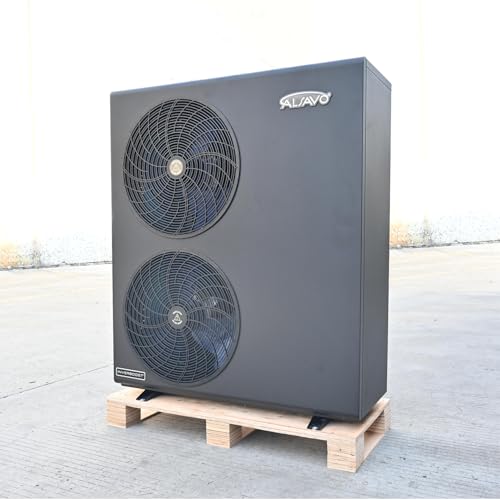 ALSAVO Monoblock Luft Wärmepumpe INVERBOOST HEAT R290 10 kW, Einphasig mit Doppellüfter, A+++ Energieeffizienz für Warmwasser und Heizung, BaFa Förderfähig-2