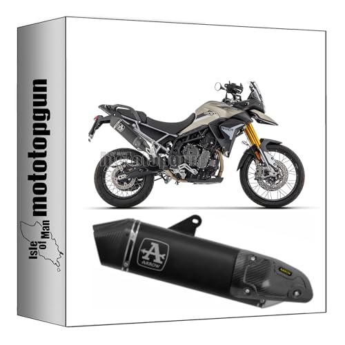Echappement Arrow Veloce alu noir pour Triumph Tiger 850 20-23