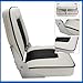 BOVUXKJH Foldable Boat Seat Marine Seat Practical, Wear Resistant, PU Leather Premium Durability Easy to Clean Accessory Replacement