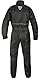 A-Pro Motorcycle Motorbike Waterproof Full Body One pc Rain Suit Scooter Black L