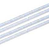 Adabele 43.5 Inch Lab Created/Synthetic White Opal Gemstone 4mm x 2mm Small Heishi Tube Rondelle Beads Gem Stone Spacer (435-465pcs) for Jewelry Making GH-C33