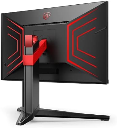 AOC AGON AG324UX - 32 Inch 4K UHD Gaming Monitor, 144Hz, 1ms GTG, IPS, FreeSync Premium, HDR400, KVM, Height Adjust (3840 x 2160 @ 144Hz, 400 cd/m² HDMI 2.1 x 2 / DP 1.4 / USB-C Power delivery 90W)