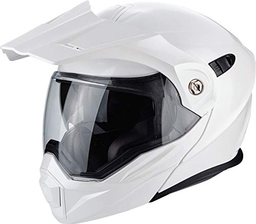 Scorpion Motorradhelm Adx-1, perlweiß, XS