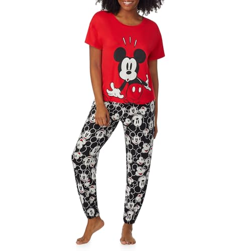 Richard Leeds International Womens Pajama Sets Disney | Hello Kitty |Snoopy Soft Stretch 2 Piece Jogger Lounge Sets for Women