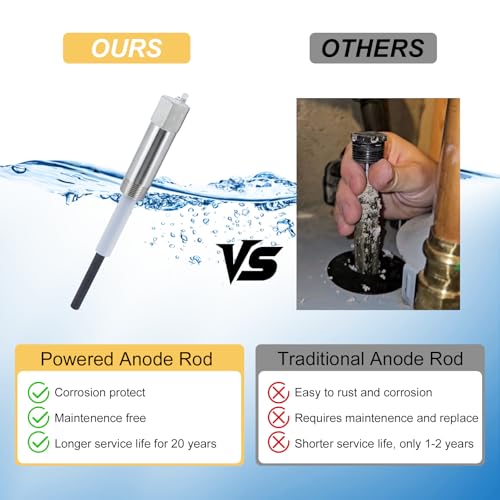 Anode titane chauffe-eau 37 à 100 litres : retrouvez une eau saine sans odeur