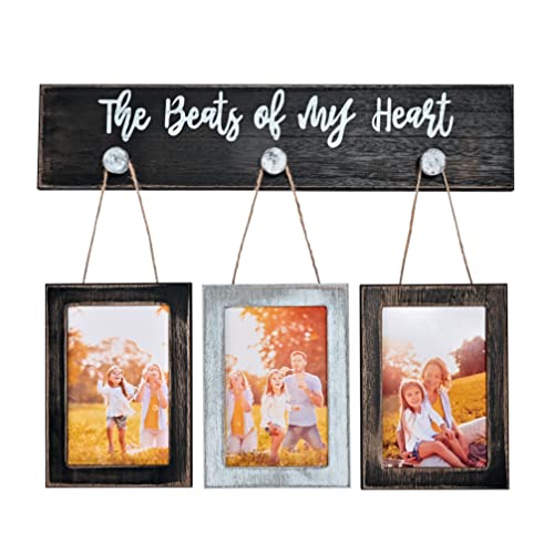 MONT PLEASANT 4X6 Picture Frames Collage for Wall Farmhouse Rustic