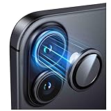 TORRAS For iPhone17 カメラ保護 【48MPをそのまま守る】 米軍MIL規格 宇宙航空材料 耐衝撃カ メラカバー アンチグレア 曇り防止 レンズフィルム 黒縁取り カメラフィルム 1セット iPhone17 用 カメラ保護 いPhone 17 用 レンズカバー ブラックLensGuard
