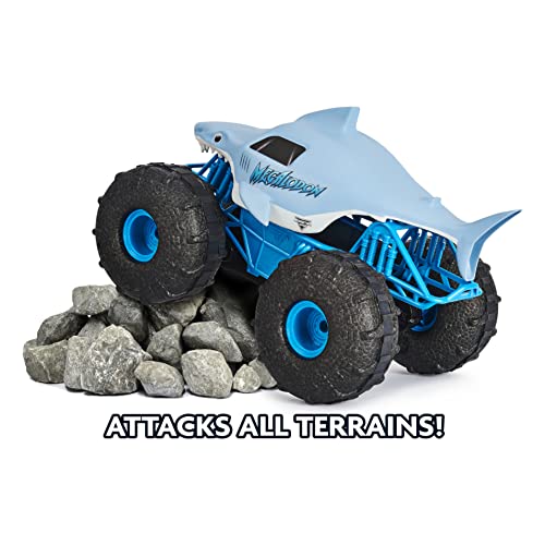 Monster-Jam-6056227-Officiele-Megalodon-Storm-All-Terrain-Afstandsbediening-Monster-Truck-115-Schaal-Grijs-254-x-381-x-2794-cm