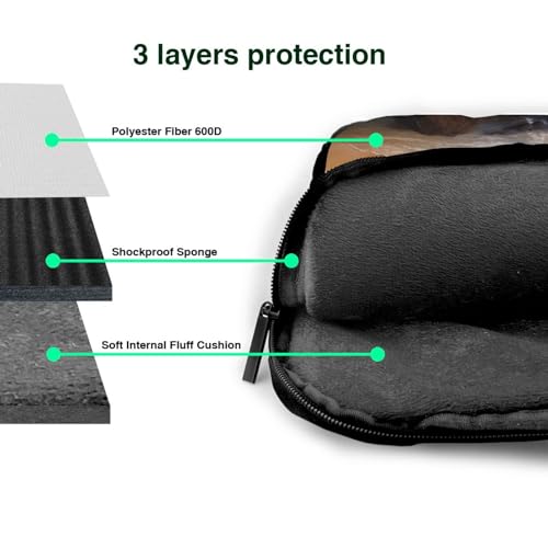 Maletín para laptop KHiry tamaño 15.6 pulgadas negro miniatura 6