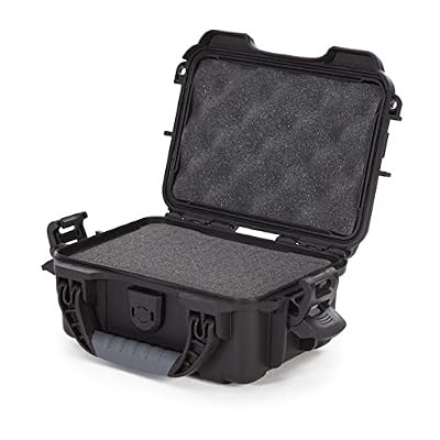 NANUK 903 Small Waterproof Hard Case with Foam Insert 9.1 x 6.8 x 3.8- Black