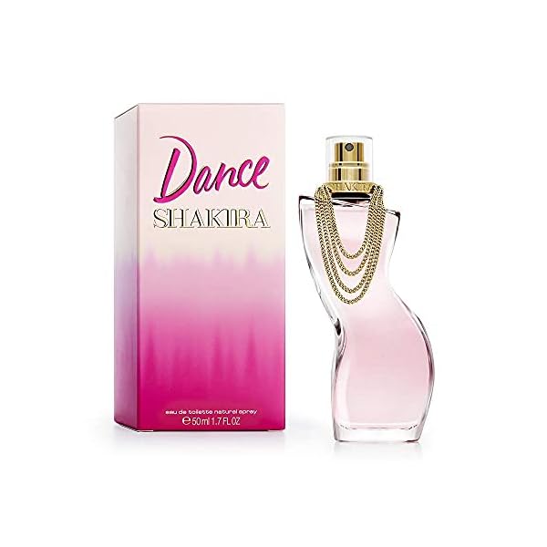 Shakira Perfumes - Dance for Women - Long Lasting - Femenine, Charming and Modern Perfume - Fruity Floral Notes - Ideal for Day Wear - 1.7 Fl Oz