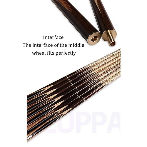Taco de billar pool cue stick 145 cm 11 mm punta cuero miniatura 4