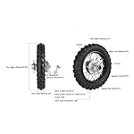 Dirt-Bike-Tire-Rear-Wheel-Tire-Rim-10in-16in-Rim-Diameter-12mm-15mm-Diameter-of-the-Axle-Hole-Rear-Tire-Wheel-For-Pit-Bike-Tires-Dirt-Bike-Tire