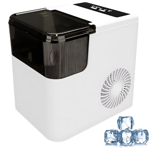 Máquina de hielo portátil con selección One Click y pala de 165W
