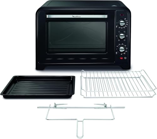 Moulinex Optimo OX495810 - Horno de Convección 60 L, 6 Modos de Cocción, Termostato hasta 240 y...