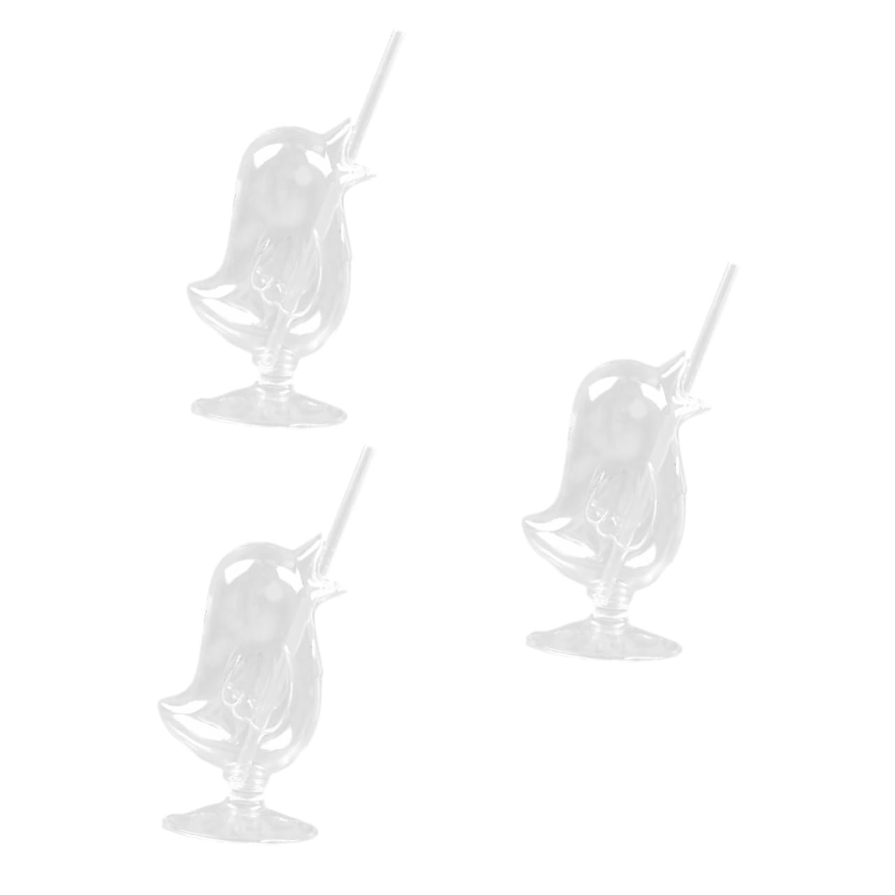 Verre à cocktail oiseau élégant lot de 3 pièces cadeau idéal mariage