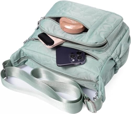 Crossbody Bag For Women Multi Pocket Casual Travel Bag Handbag Shoulder Bag Messenger Bag2