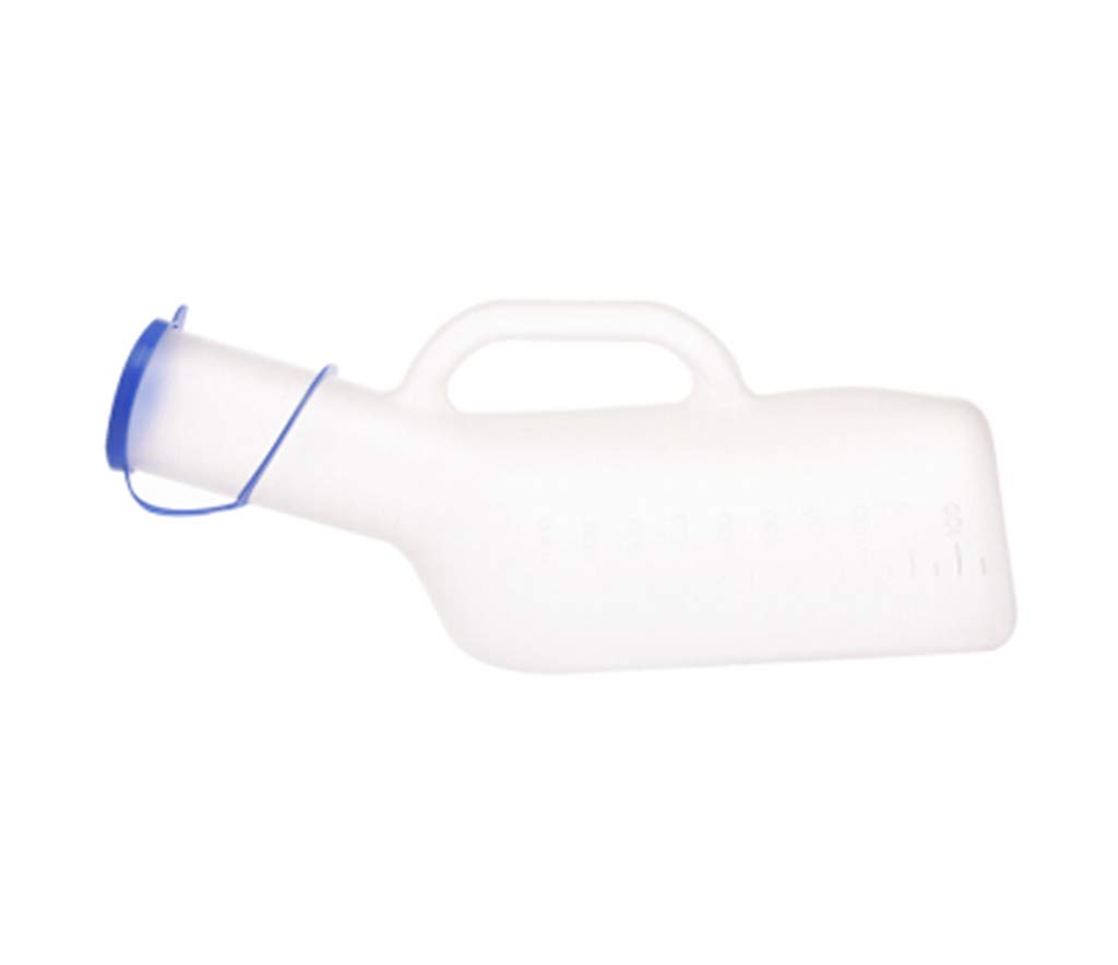 Buy ZMM® Urinal Pot, White Men 1000ml Portable Urinal with Handle