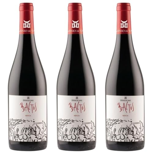Dominio de Tares Baltos Vino Tinto de España con gran expresión frutal, taninos suaves y equilibrio ideal para carnes, pastas y quesos curados| 3 botellas