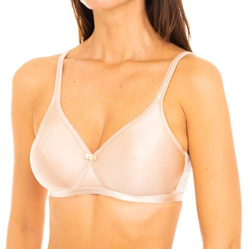 Playtex Micro Support Satin Wire-free Bra X1, Bra, Mujer, Beige (Beige), 95B