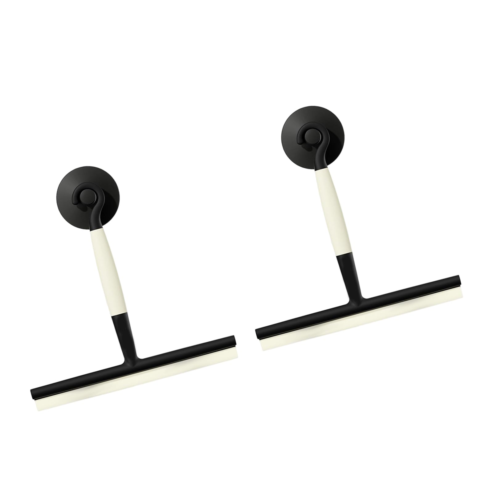 2PCS High Efficiency Glass Cleaner Squeegee with Flexible for Bathroom Glass and Smoothly Surfaces Cleaning Tasks Cleaning Tool