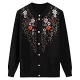 ✿ Match : Le pull mère chaud est polyvalent et élégant, peut être facilement associé à une veste en duvet, à un manteau bouffant, à un jean ou à un pantalon pour un look quotidien décontracté. Portez-le seul comme une veste de transition pour les femmes, ou superposez-le pour rester au chaud par temps froid.