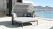 Produktbild ARTELIA - Fabrizia Alu Sonnenliege, Relaxliege, Relaxmuschel Sonneninsel, Aluminium Anthrazit
