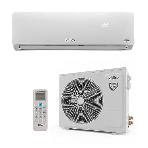 Ar-condicionado Split Inverter 24000 Btus Philco High Wall Quente e Frio Pac24000iqfm12w 220v