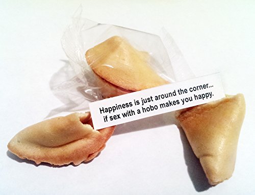 Nsfw Fortune Cookies: Inappropriate Edition (Insulting Content) Gift Box (100 Count) #TOP2