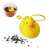 Tea Infusers For Loose Tea Cute Silicone Duckling Tea Infuser, Reusable Tea Infuser Is A Cute Companion For Your Afternoon Tea Time!