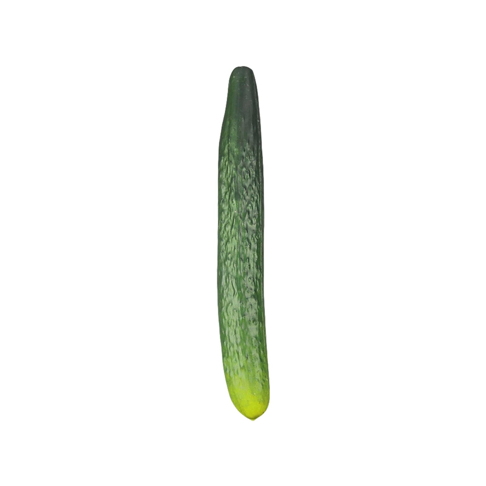 Soft PU Artificial Cucumber Simulation Home Decor Basket Display Photo Kitchen Vegetable Toy Artificial