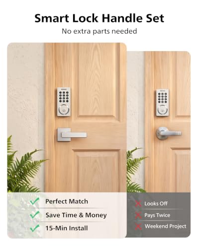 Philips WiFi Keypad Door Lock with Handle, App Control Smart Deadbolt Lock - image 5